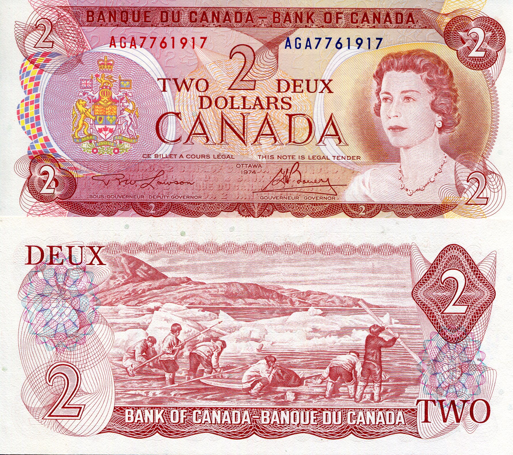 Canada 2 Dollar UNC pick #: 86b