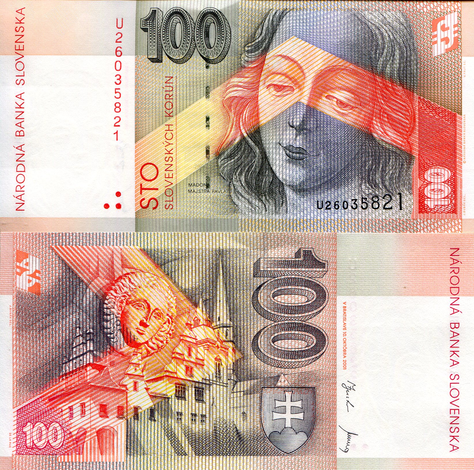 Slovakia 100 Korun UNC pick #: 25d