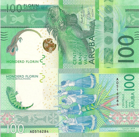 Aruba 10-200 Florin UNC pick #: New