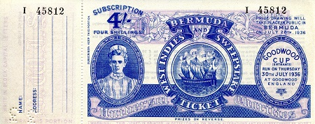 Bermuda Goodwood Cup (Goodwood, England) Not Graded (see scan)