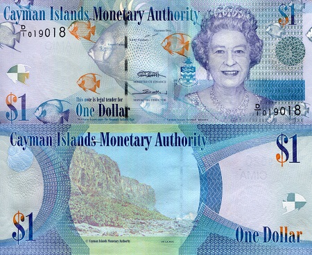 Cayman Islands 1 Dollar Pick Number: 38a UNC Banknote