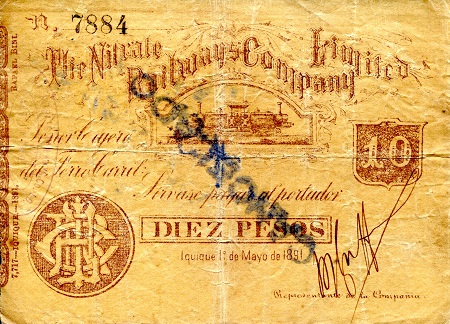 Chile Nitrate Railway Company VG