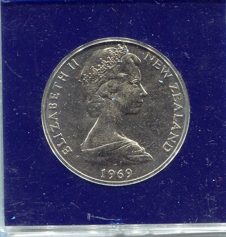 New Zealand 1 Dollar See scan Coin