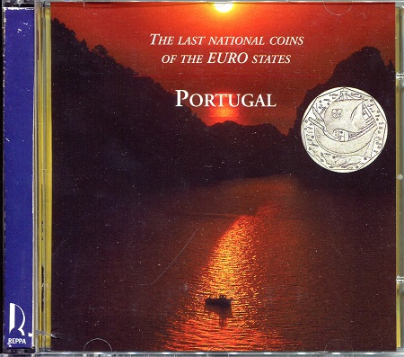 Portugal 1 - 200 Escudos Coins - Gem (CD Case fair - some cracks) Coin