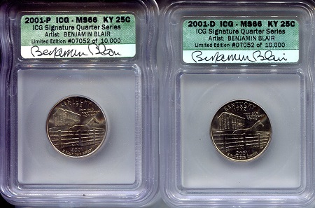 USA - Current Issues 50 Cents ICG Grade MS66