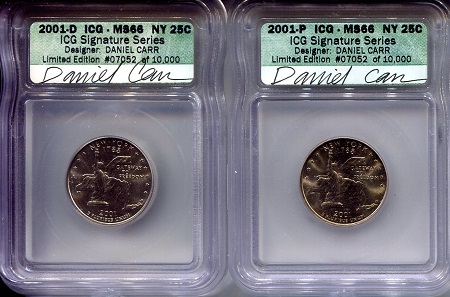 USA - Current Issues 50 Cents ICG Grade MS66