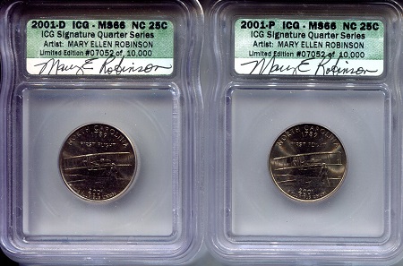 USA - Current Issues 50 Cents ICG Grade MS626