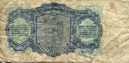 Czechoslovakia  3 Koruny G (see large scan ) pick #: 81a