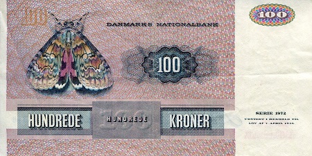 Denmark 100 Kroner VF (See large scan) pick #: 51i