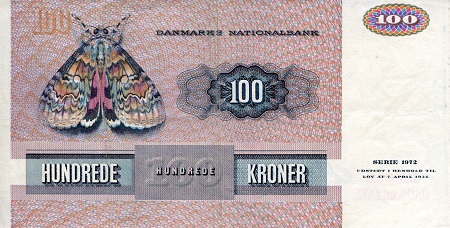 Denmark 100 Kroner VF (See large scan) pick #: 51i