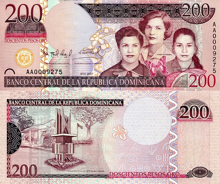 Dominican Republic 200 Pesos Oro Pick Number: 178a UNC Banknote