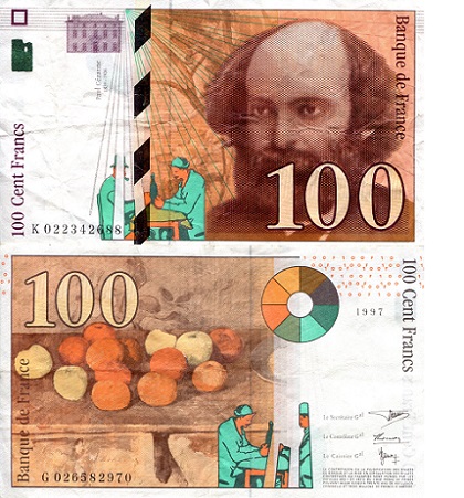 France 100 Francs Pick Number: 158 VF (see large scan) Banknote