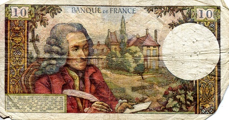 France 10 Francs VG (See large scan) pick #: 147a