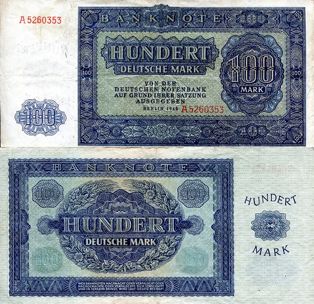 Germany, East (GDR) 100 Marks Pick Number: 15 VF Banknote