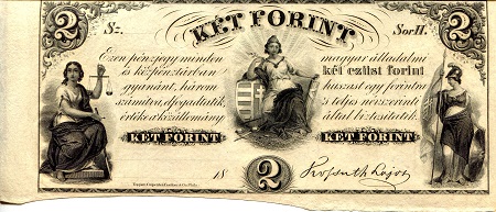 Hungary 1 - 2 - 5 Forint VG (see large scans) pick #: S141 - S142 - S143