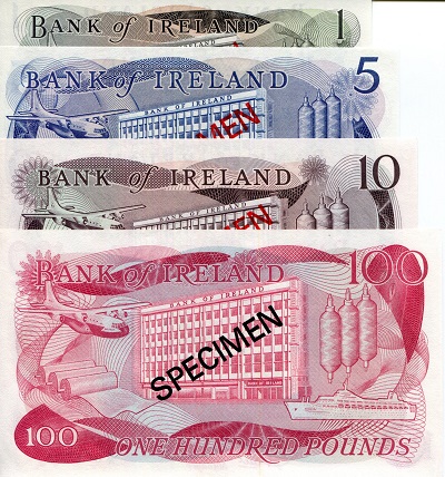 Ireland, North 1 - 100 Pounds UNC  pick #: PCS1