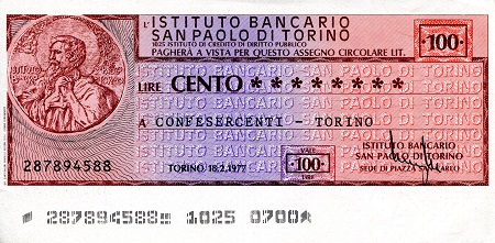 Italy (Emergency Issue) 100 Lire Pick Number: be4588 aUNC Banknote