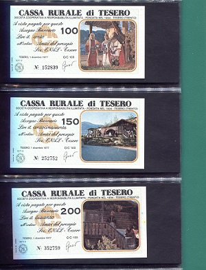Italy (Emergency Issue) Varies Varies UNC (albums small wear) pick #: NP