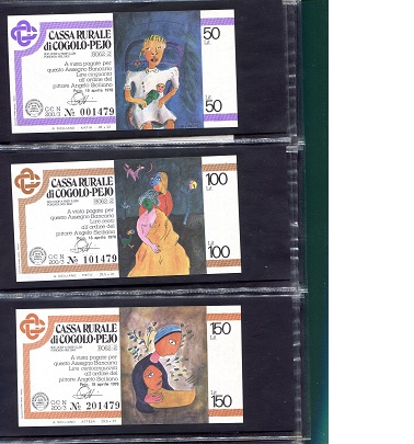 Italy (Emergency Issue) Varies Varies UNC (albums small wear) pick #: NP