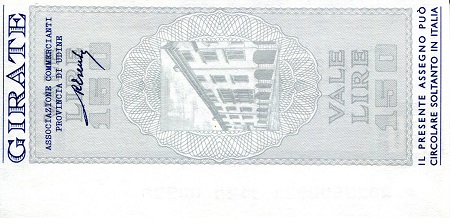 Italy (Emergency Issue) 150 Lire aUNC pick #: be6