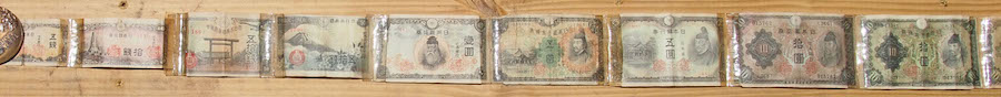Japan Korea 24 Note Snorter Belt