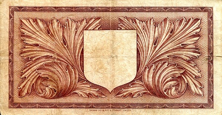 Malta 1 Pound VF-/F+ (see large scan) pick #: 22