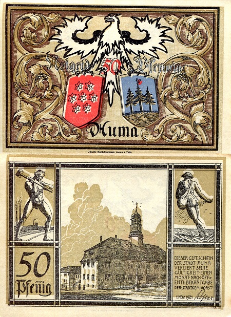 Germany - Notgeld 50 Pfennig Pick Number: NP XF Banknote