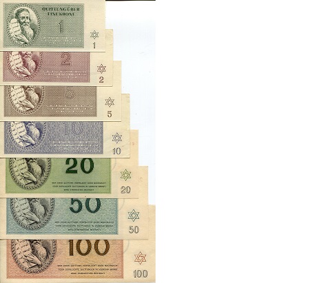 Germany 1-100 Kronen aUNC pick #: NP