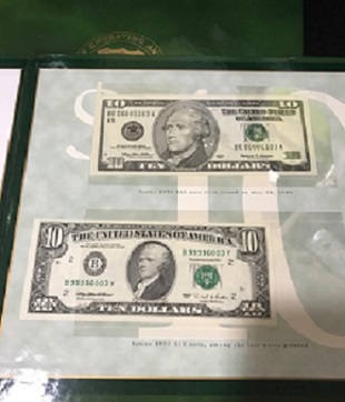 USA - Current Issues 10 Dollars Pick Number: NP-P UNC Banknote