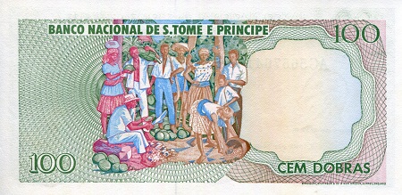 Sao Tome (Saint Thomas & Prince) 100 Dobras UNC pick #: 53a