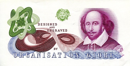 England Not Applicable 0 Pick Number: NP - 5 aUNC (see large scan) Banknote
