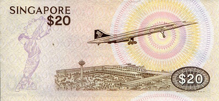 Singapore 10 Dollars aUNC/XF (see scan) pick #: 11a