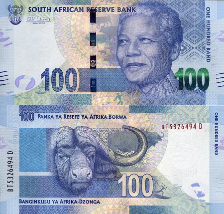 South Africa 100 Rand Pick Number: 136 UNC Banknote