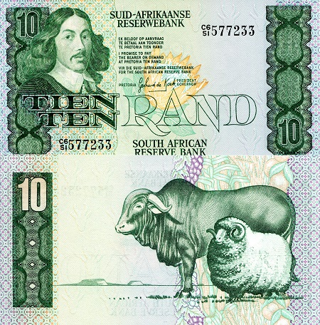 South Africa 10 Rand Pick Number: 120c UNC Banknote