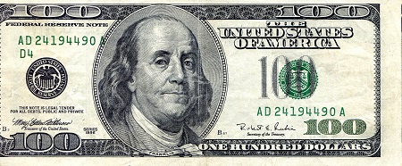 USA - Current Issues 100 Dollars Pick Number: 503 VF Banknote