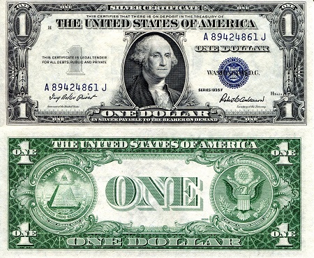 USA - Current Issues 1 Dollar Pick Number: 416D2F UNC Banknote