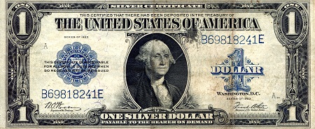 USA - Current Issues 1 Dollar Pick Number: UK VG (see scan) Banknote