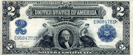USA - Current Issues 2 Dollars Pick Number: 339 F/VG (See large scan) Banknote