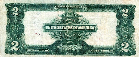 USA - Current Issues 2 Dollars F/VG (See large scan) pick #: 339