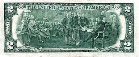 USA - Current Issues 2 Dollars VF/F (See large scan) pick #: 461 