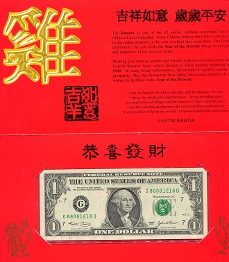 USA - Current Issues 1 Dollar Pick Number: NP UNC Banknote