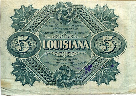 USA - Local Currency and Scrip 5 Dollars VF/F (See large scan) pick #: NP