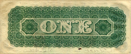 USA - Local Currency and Scrip 1 Dollar VF/F (see large scan) pick #: NP