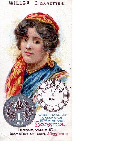Czech Republic  Wills Cigarette Card Good
